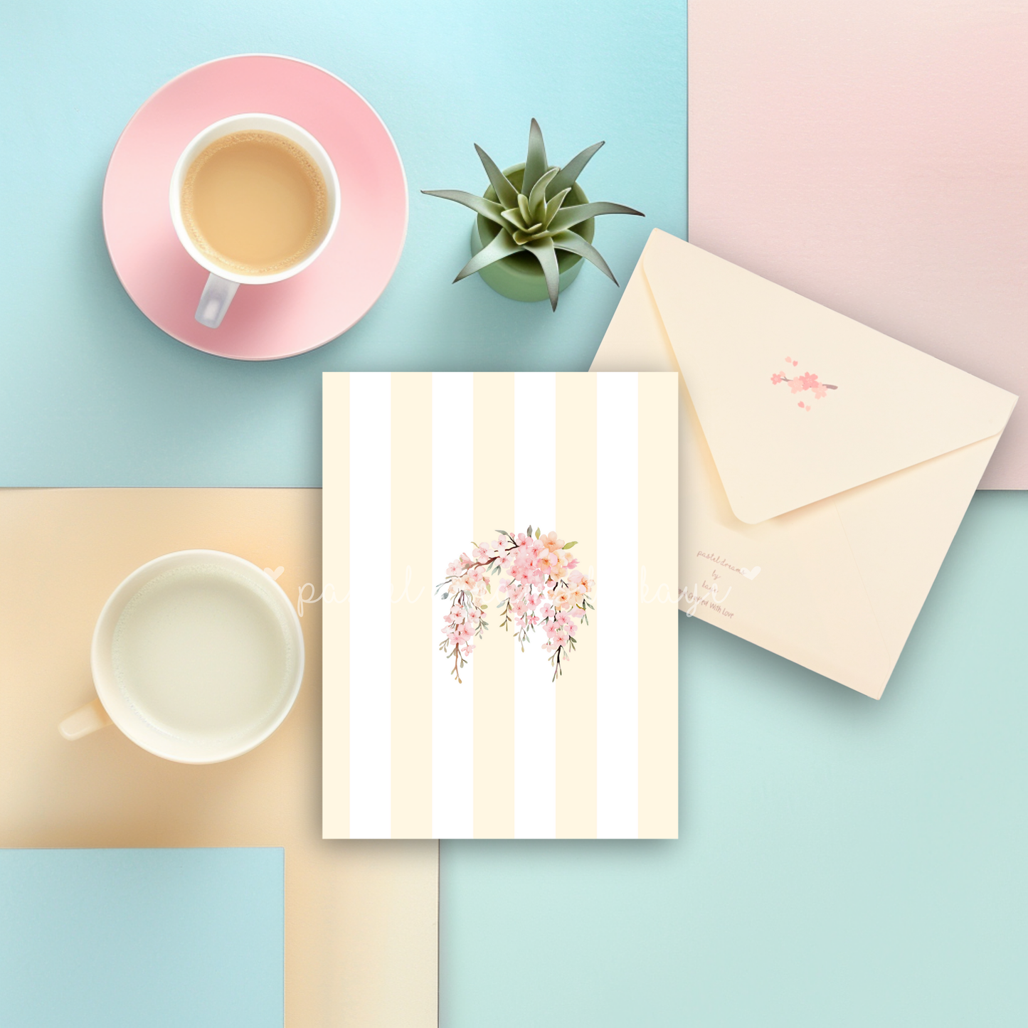 Sakura Flower Series: Greeting Card