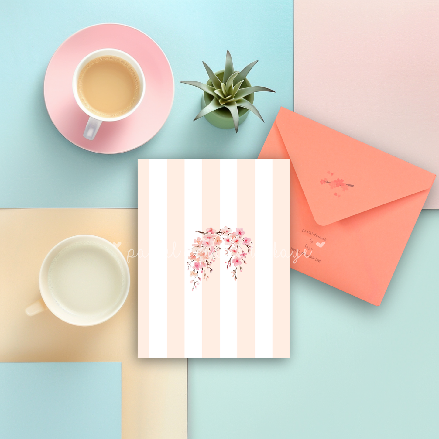 Sakura Flower Series: Greeting Card