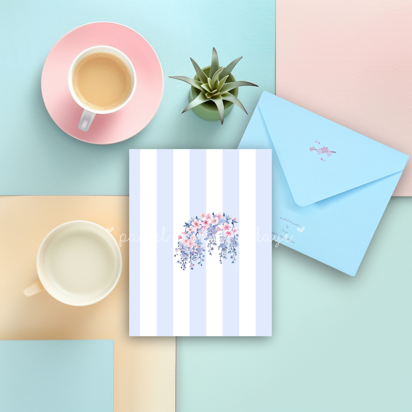 Sakura Flower Series: Greeting Card